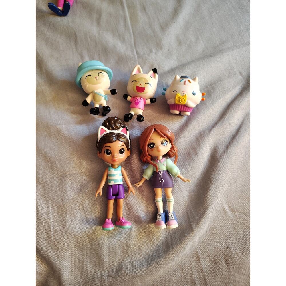 Gabby’s Dollhouse Lot Of 5 Different Gabby Action Figures
